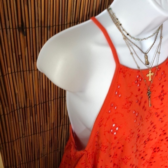 FREE People Dream Date Eyelet Tank - Picture 4 of 8